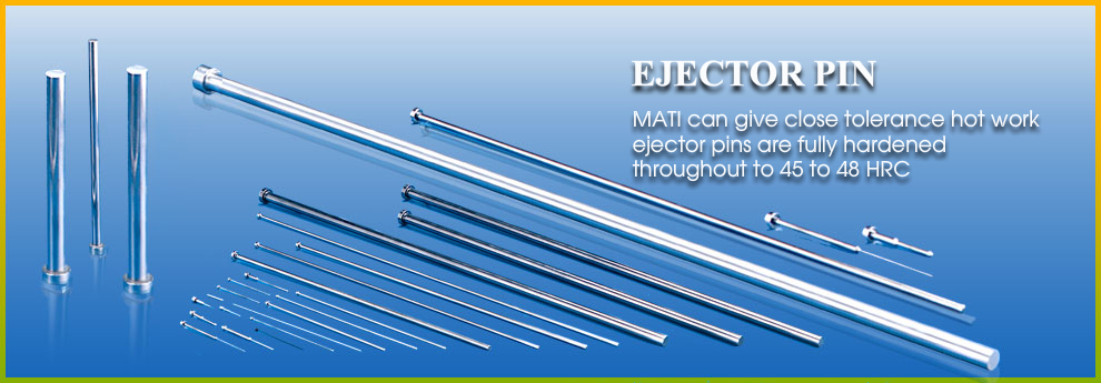 Ejector Pins, Ejector Pin Manufacturers